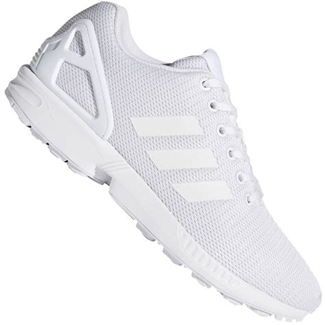 adidas flux smooth damen weiß|adidas Originals ZX Flux sneakers in white .